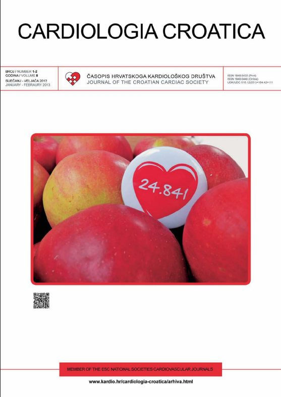 Cardiologia Croatica. 2013;8(1-2):1-80.